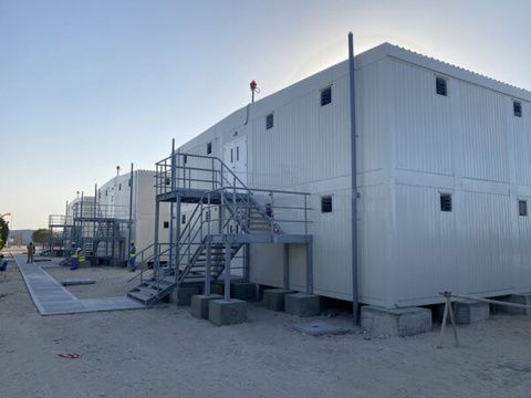 Labour camps built for comfort